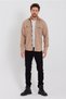 Men's Mink Double Pocket Flap Slim Fit Lumberjack Shirt-odg001r9503s - 7
