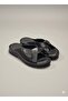 Noble 2014 Zenne Black Leather Slippers