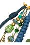 Lucky Clover Charm |   Handmade Paracord & Beaded Bag Ornament |   Lucky Accessory - 5