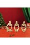 OneDcor Thinker Statue Abstract Art Sculpture Set Of 3 Modern Resin Collectible Figurines