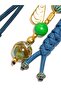 Lucky Clover Charm |   Handmade Paracord & Beaded Bag Ornament |   Lucky Accessory - 7