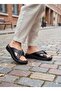 Noble 2014 Zenne Black Leather Slippers - 2