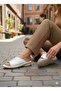 Noble 2005 Zenne White Leather Slippers - 3