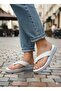 Noble 2001 Zenne White Leather Slippers - 3