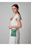 Women's Bag Cowhide Leather Stitch-Free Chain Strap Magnetic Water Green - 3