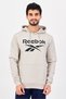 Men Sportswear Fit Long Sleeve Outdoor Hoodie, Mineral Grey