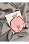 Pink Lobster Embroidered Presentation Cocktail Party Napkin - 3