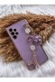 Samsung Galaxy A73 Compatible Floral Stone Hand-Insertable Laser Cut Case