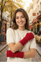 Lagranzé Stylish Touch Fingerless Women's Gloves