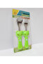 2-Piece Stainless Steel Fork Spoon Set Figured Cutlery Set for Children - 3