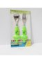 2-Piece Stainless Steel Fork Spoon Set Figured Cutlery Set for Children - 2