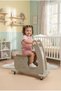 Wooden Toy - Wheeled Children's Motor - Montessori Walker - with Bear Figure - 4