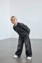 Girls' Everyday Sweatshirt, Wide-Leg Jean Combination - 2