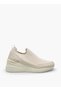 Women Monogram Print Sneakers - 3