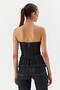 Black Nickel Stone Bustier Black - 3