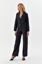 Striped Slim Pants Indigo - 3