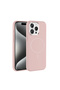 iPhone 15 Pro Max Compatible Case with Metal Camera Frame - Rose Gold - T40642