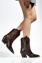 Genuine Leather Women's Cowboy/Western Long Boots from Size 36 to Size 41 - 3