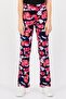 Women Regular Fit All Over Print Straight Leg Pants, Multicolor