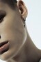 Perforated Spear Model Dangle Men Women Unisex 316L Steel Earrings 1 Piece - 5