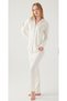 Women, Shirt Collar, Exclusive, Modal, Long Sleeve, (with Sleep Socks Gift), Pajama Set - 2