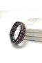 Certified Amethyst Jasper Tiger's Eye Disc Model Natural Stone Bracelet with Magnetic Lock - 5