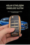Kia Compatible Rio, Picanto, Sportege, Ceed, Optima, Sorento, Stinger, Cerato, Forte Gold Edge Tpu Key Case Cover (Black) - 7