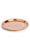 Copper Embossed Tray 30 cm