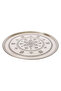 Copper Embroidered Tray 59 cm