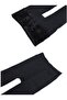 Women's Black Seamless Thermal Plush Tights Outwear - 3