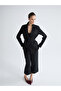 Alita City Lcw Vision Black Plain Standard & Regular Women's Blazer Jacket with a Difference - 4
