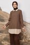 Checked Shirt Collar Tunic 46250 - 2