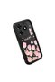 Tecno Spark 10 Pro 4g Compatible Black Silicone Tulip Pattern Lens Protection Shock Absorbing Flexible Case - 3
