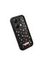 Xiaomi Redmi Note 13 Pro 4g Compatible Black Silicone Lens Protection Shock Absorption Flexible Case Butterfly Pattern - 4
