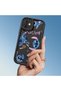 Samsung Galaxy A32 Compatible Black Silicone Stitch Pattern Lens Protection Shock Absorbing Flexible Case - 4