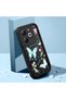 Infinix Smart 8/8 Pro Compatible Black Silicone Lens Protection Shock Absorption Flexible Case Butterfly Pattern - 2