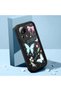Xiaomi Mi 13 Lite Compatible Black Silicone Lens Protection Shock Absorption Flexible Case Butterfly Pattern - 2