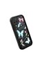 Realme C21Y/C25Y Compatible Black Silicone Lens Protection Shock Absorption Flexible Case Butterfly Pattern - 3