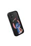 Samsung Galaxy A04E Compatible Black Silicone Stitch Pattern Lens Protection Shock Absorbing Flexible Case - 3