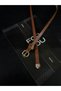 Reel Buckle End Set Women's Trouser Belt, Coat Belt, Dress Belt, Shirt Belt - 2