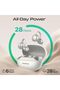 سماعات أذن لاسلكية حقيقية AirClip-Pro بتصميم مفتوح، تصميم OWS قابل للتركيب مع مشغلات صوت 12 مم، بلوتوث 6.0 متعدد النقاط، تحكم باللمس الذكي، ميكروفون واضح، بطارية تدوم 28 ساعة، مقاومة للعرق بمعيار IPX4 - 5