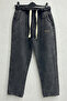 Men's Relaxed Fit Baggy Jean Trousers 30073 - Anthracite - 5