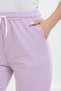 Premium Corded Fabric Texture Sweatpants Elastic Waist with Pockets Straight Cut No Creases No Ironing L Stretch Fabric Fabric - 2