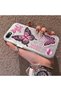For iPhone 7/8/Se 2020 2022 Compatible Colorful Silver Matte Glossy Surface Impact Protection Case Butterfly Pattern - 3