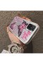 Xiaomi Redmi Note 10 4g Compatible Colorful Silver Matte Glossy Surface Impact Protection Case Butterfly Pattern - 4