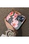Xiaomi Mi 12t Compatible Floral Pattern Matte Glossy Surface Impact Protection Colorful Silver Case - 4