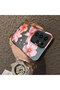 Samsung Galaxy S23 Ultra Compatible Floral Pattern Matte Glossy Surface Impact Protection Colorful Silver Case - 4