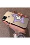 Realme C25 Compatible Star Pattern Matte Glossy Surface Impact Protection Colorful Silver Case - 2