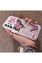 Samsung Galaxy A73 Compatible Colorful Silver Matte Glossy Surface Impact Protection Case with Butterfly Pattern - 2