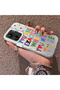 Xiaomi Redmi 13C Compatible Matte Glossy Surface Impact Protection Colorful Silver Case Graffiti - 3